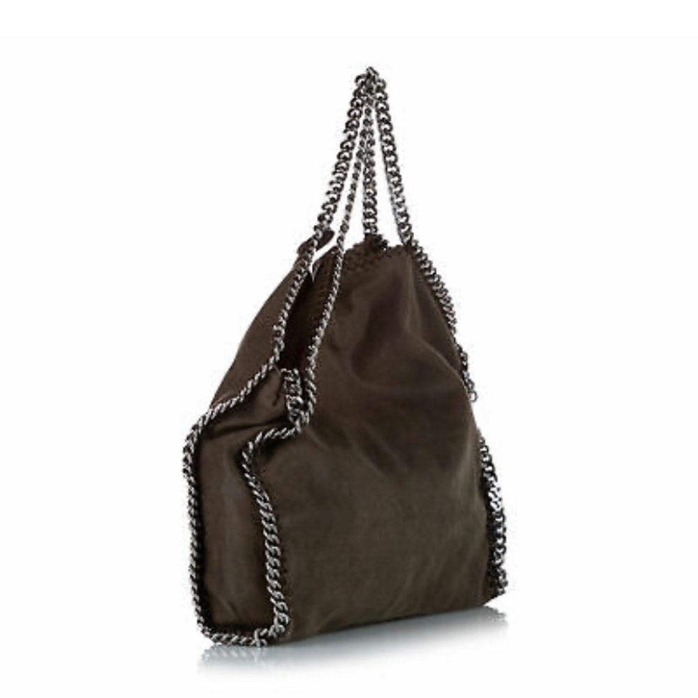 Stella McCartney Falabella Purse DARK BROWN Faux Leather
